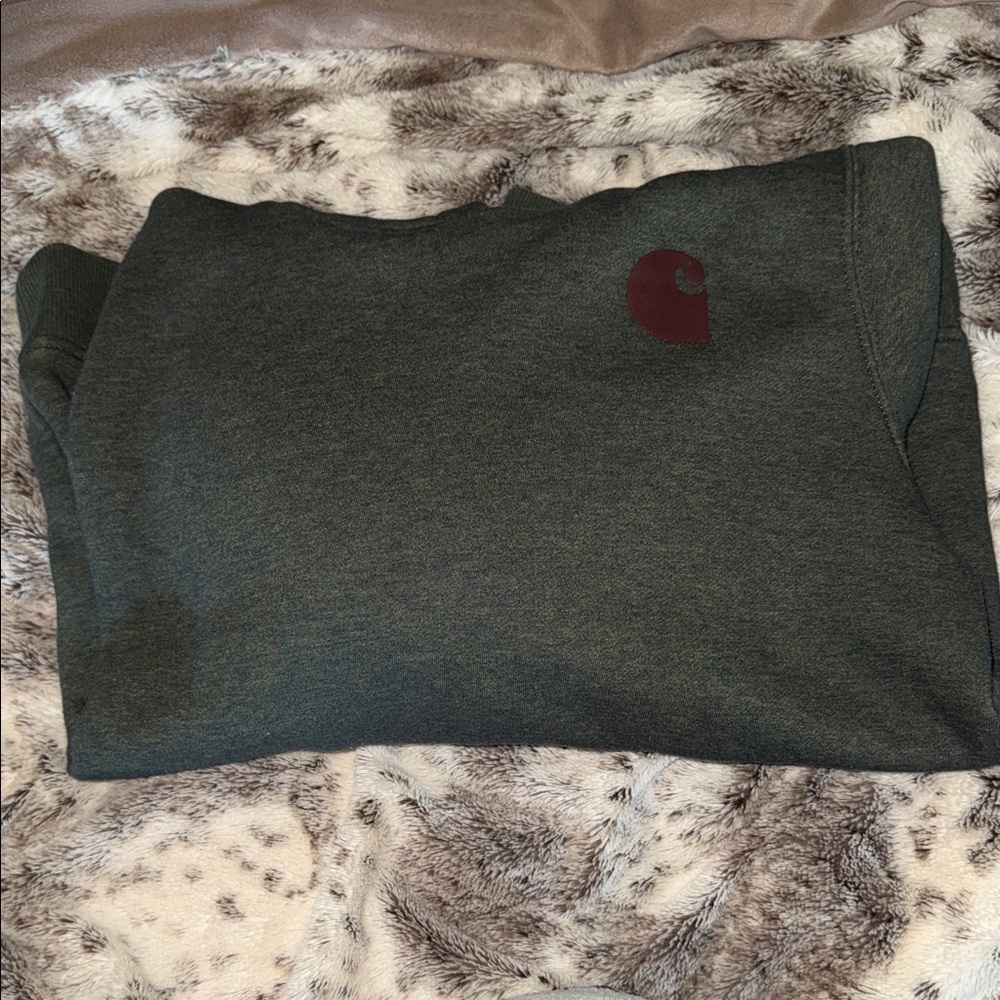 Carhartt Dark Green Crewneck Sweater